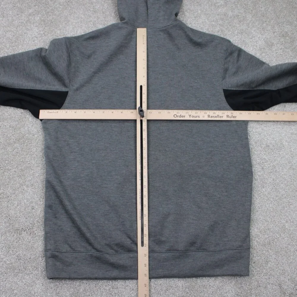 Nike Ohio State‎ Hoodie Adult Medium Gray/Black Dri-Fit L/S Hooded Sweatshirt